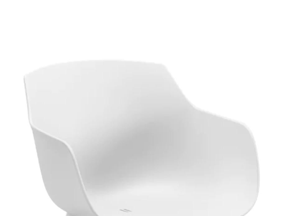 Chaise de jardin Paco Vinci aluminium noir et plastiq. blanc, Enlèvement ou Envoi, Neuf, Aluminium