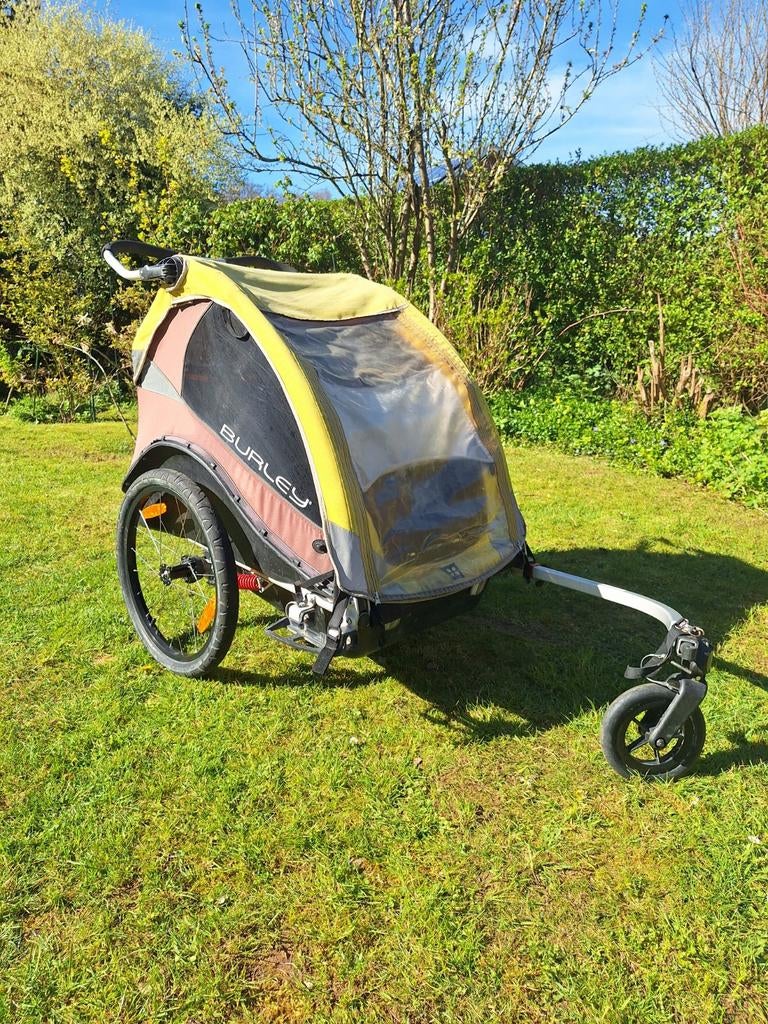 Remorque à vélo, Burley, Enlèvement, Utilisé, Suspension