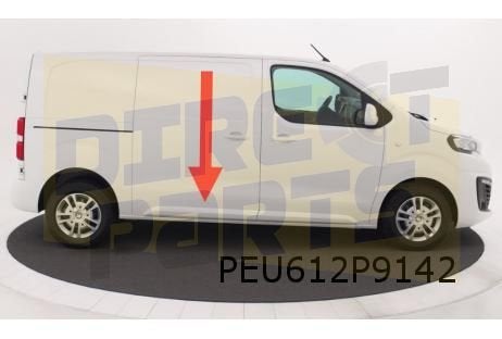 Citroën, Fiat, Opel (6/19-5/24-) 	schuifdeur- / zijwandlijst, -, -, Nieuw, Citroën