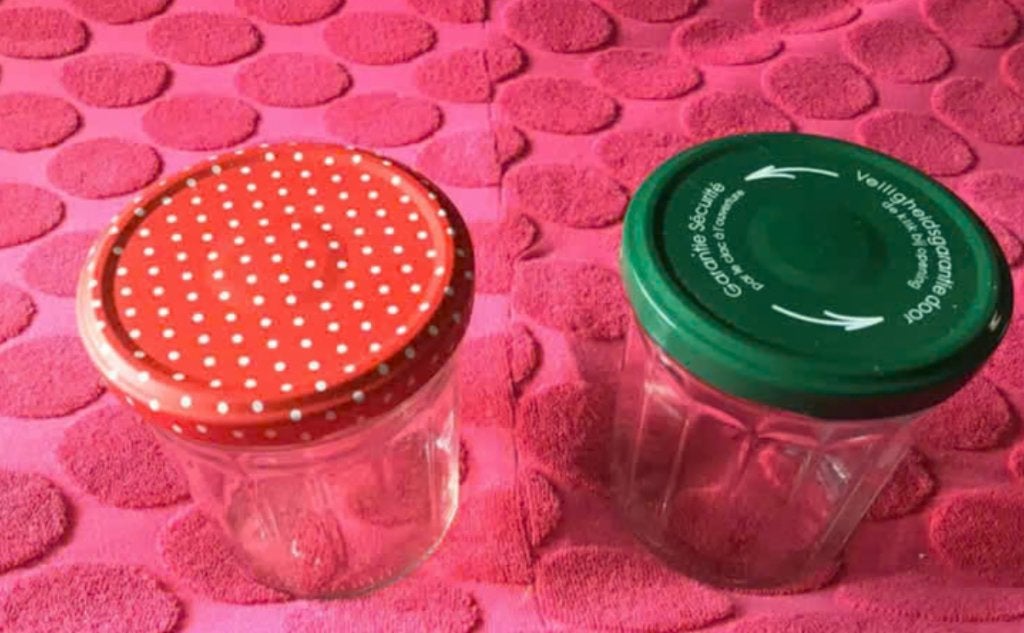 Confiture vide, bocaux de conserve, fruits et légumes en c., Enlèvement ou Envoi, Comme neuf, Cuivre