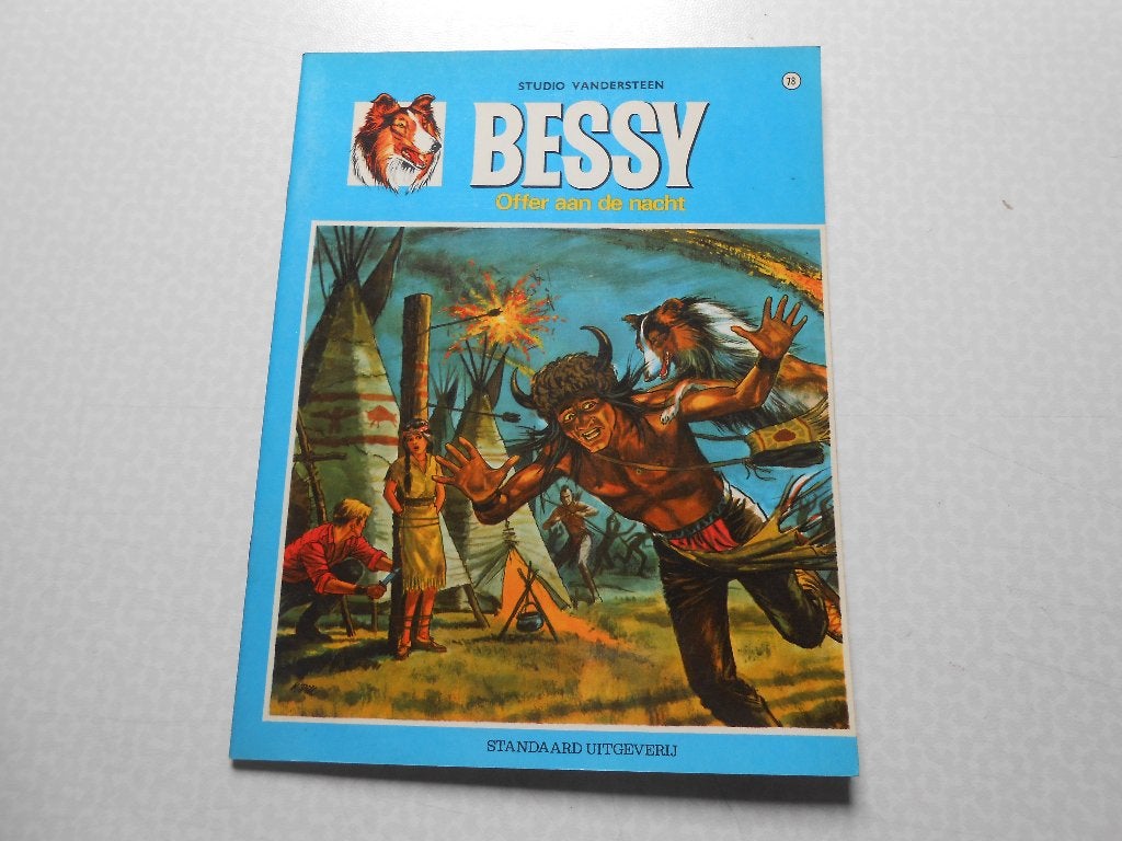 Bessy 78 b Offer aan de nacht 1969 1 ste druk., Boeken, Willy Vandersteen, Eén stripboek, Nieuw, Ophalen of Verzenden