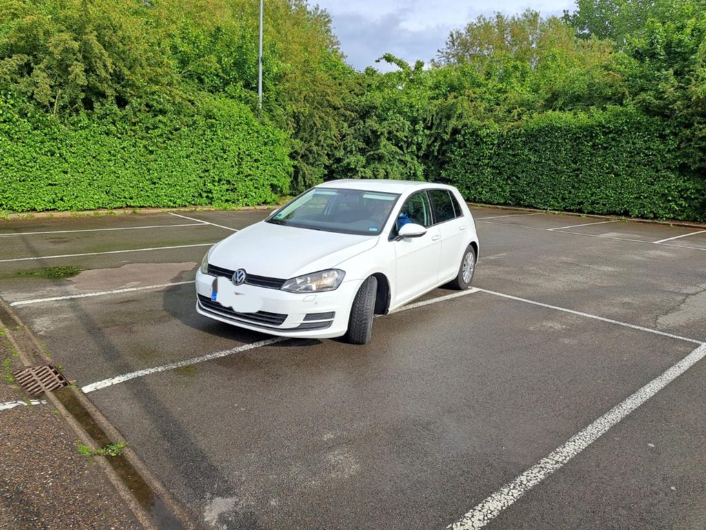 Vw golf VII, Auto's, Wit, Handgeschakeld, Grijs, Euro 5