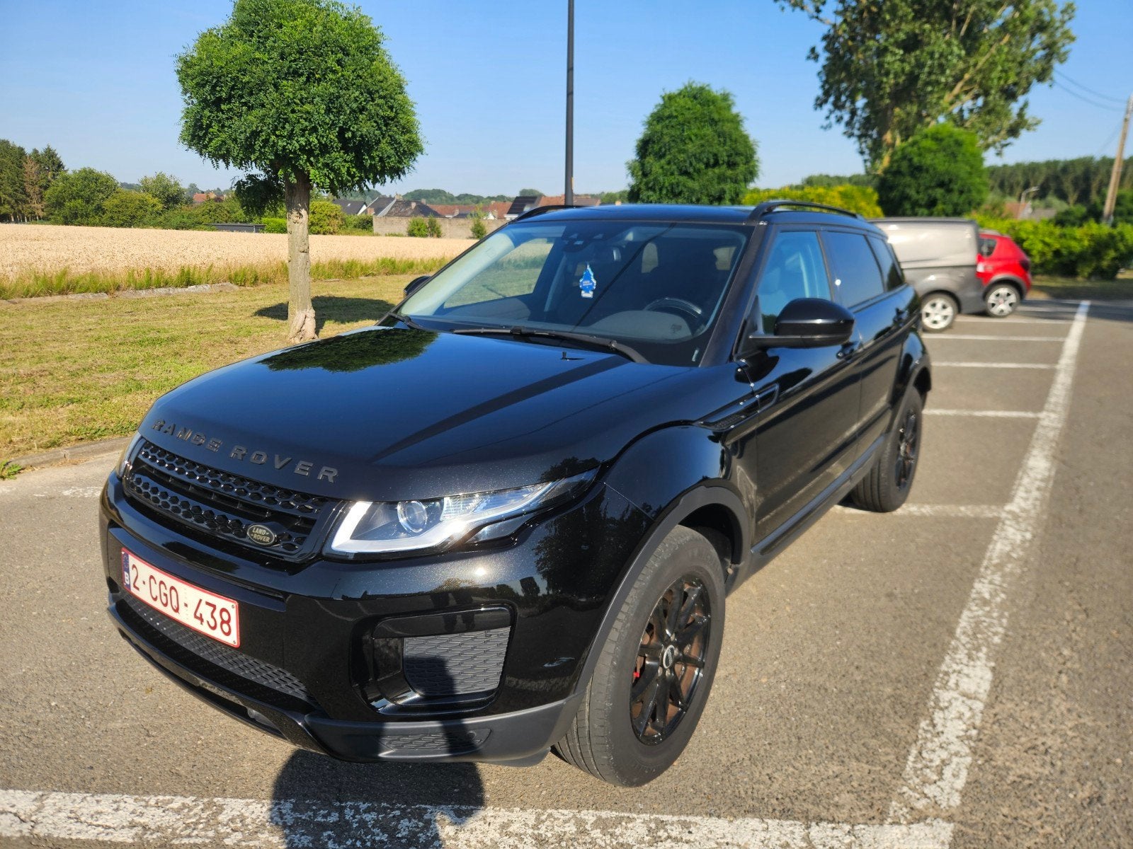 Range Rover Evoque, Auto's, Leder en Stof, Zwart, 5 deurs, Particulier