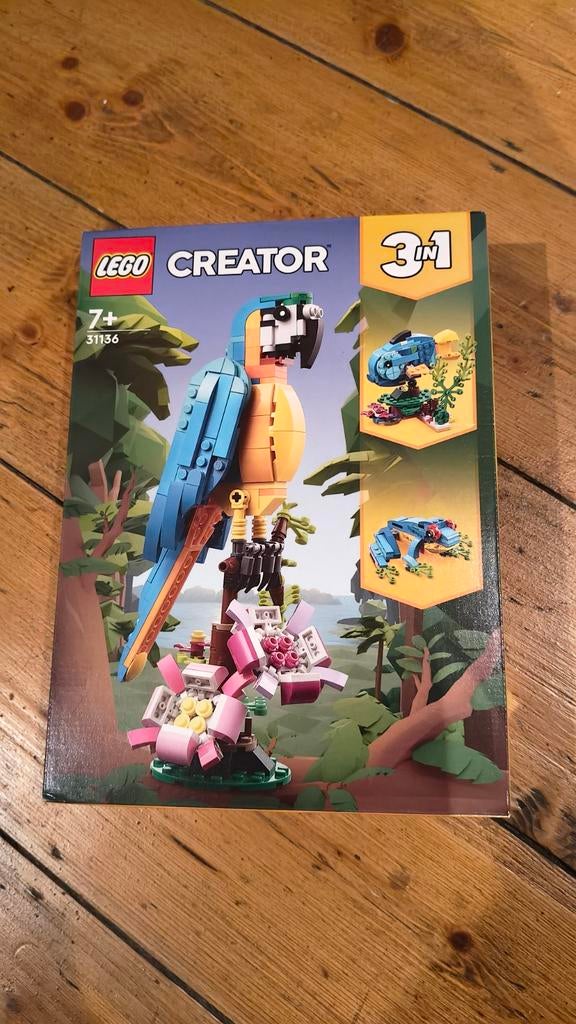 Lego creator 3in1 papegaai, Ophalen, Nieuw, Complete set, Lego