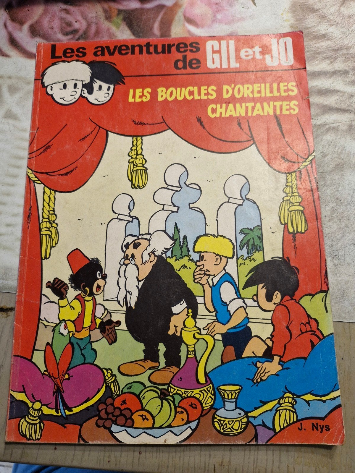 livre bd les aventures de gil et jo les boucles direilkes ch, Ophalen of Verzenden, Zo goed als nieuw