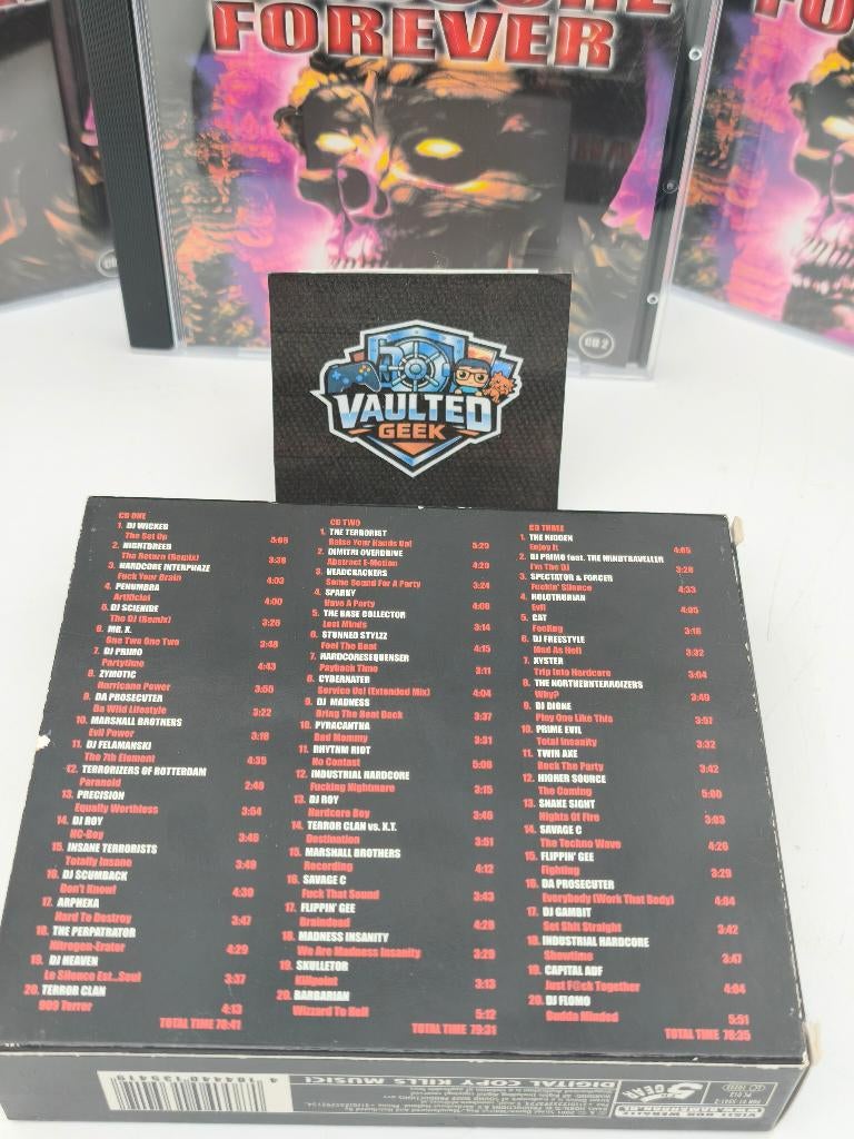 Hardcore Forever 3CD Hardcore Gabber Box Set, Cd's en Dvd's, Ophalen of Verzenden, Zo goed als nieuw, Overige genres, Boxset
