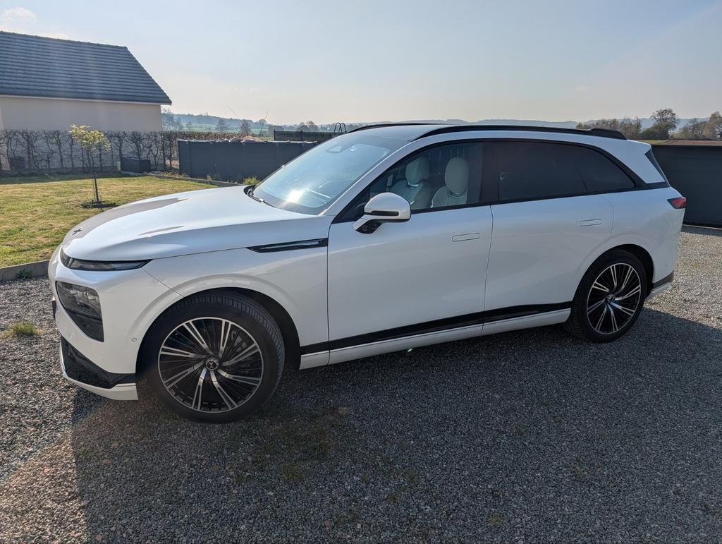 XPENG G9 Performance – Blanc / Intérieur Blanc – 2025 – Fini, Auto's, XPENG, Wit, Leder, Elektrisch, Particulier