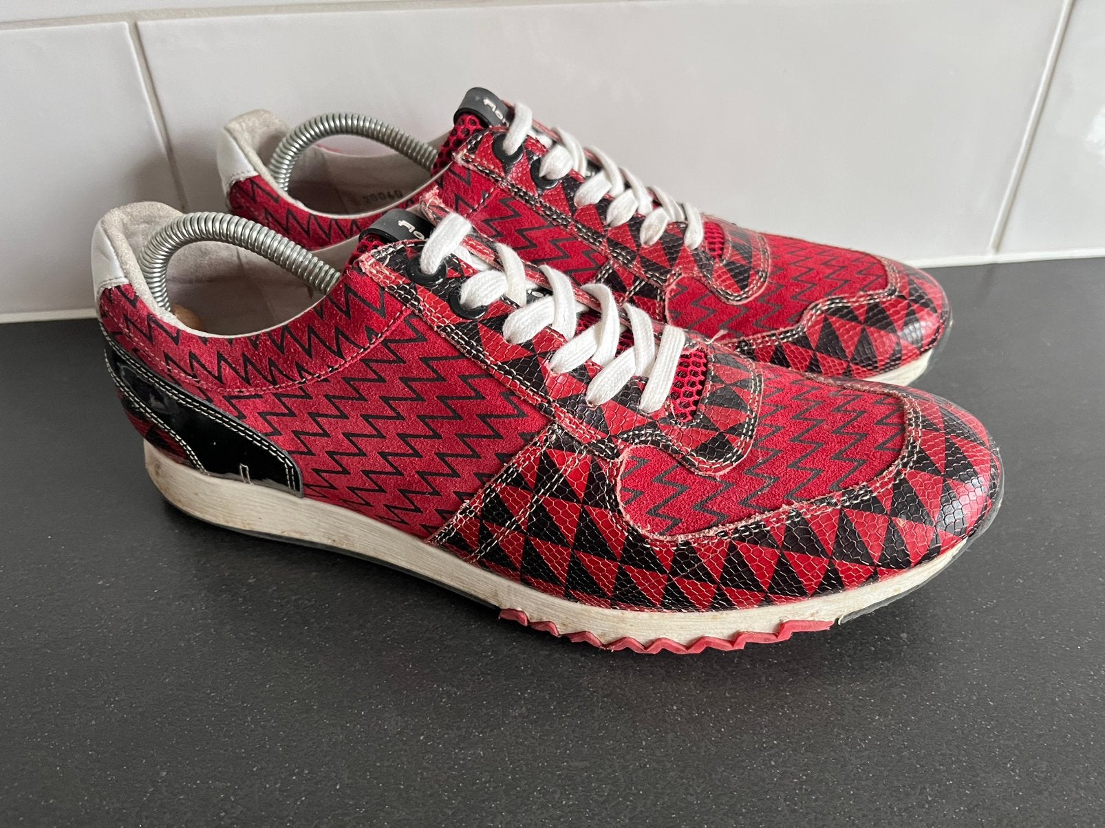 Floris van Bommel sneakers maat 8.5 / 42.5, Kleding | Heren, Ophalen of Verzenden, Zo goed als nieuw, Overige kleuren, Sneakers