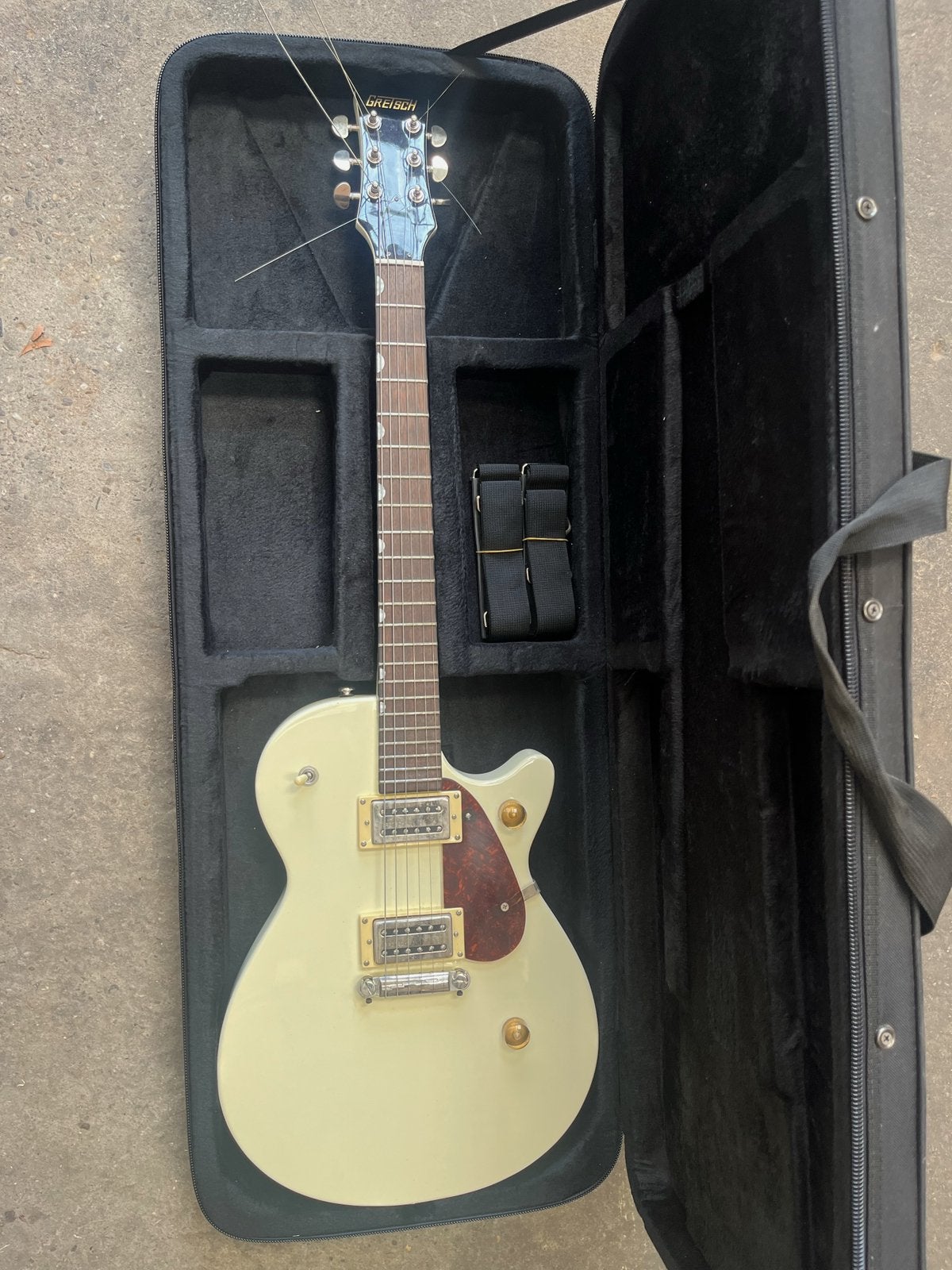 Gretsch Streamliner Jet - vintage white, Enlèvement, Utilisé, Solid body, Autres marques