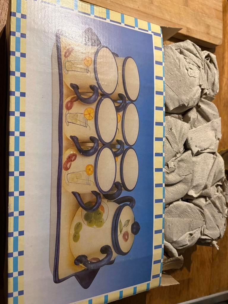 Set de tasse à thé avec théière., Huis en Inrichting, Blond Amsterdam, Keramiek, Nieuw, Ophalen of Verzenden