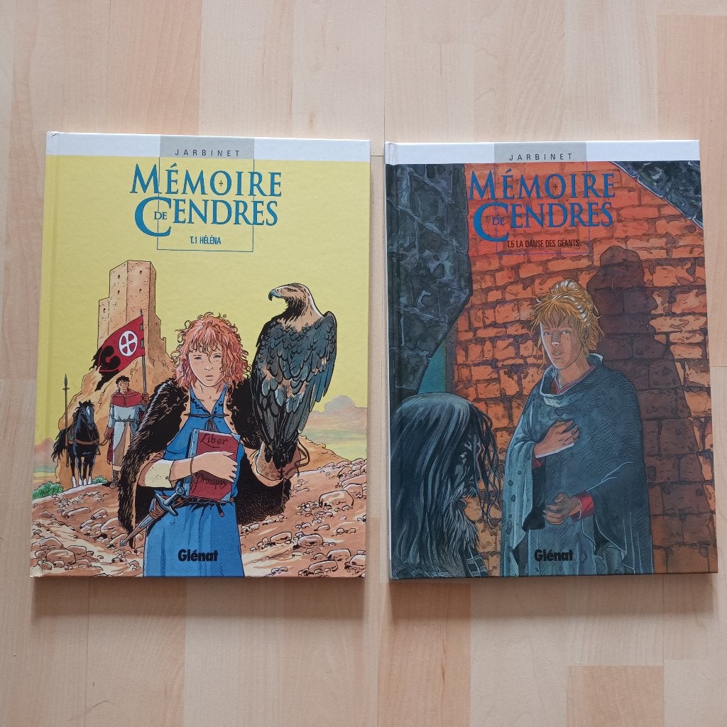 BD mémoire de Cendres tomes 1 et 5, Gelezen, Jarbinet, Ophalen of Verzenden, Meerdere stripboeken