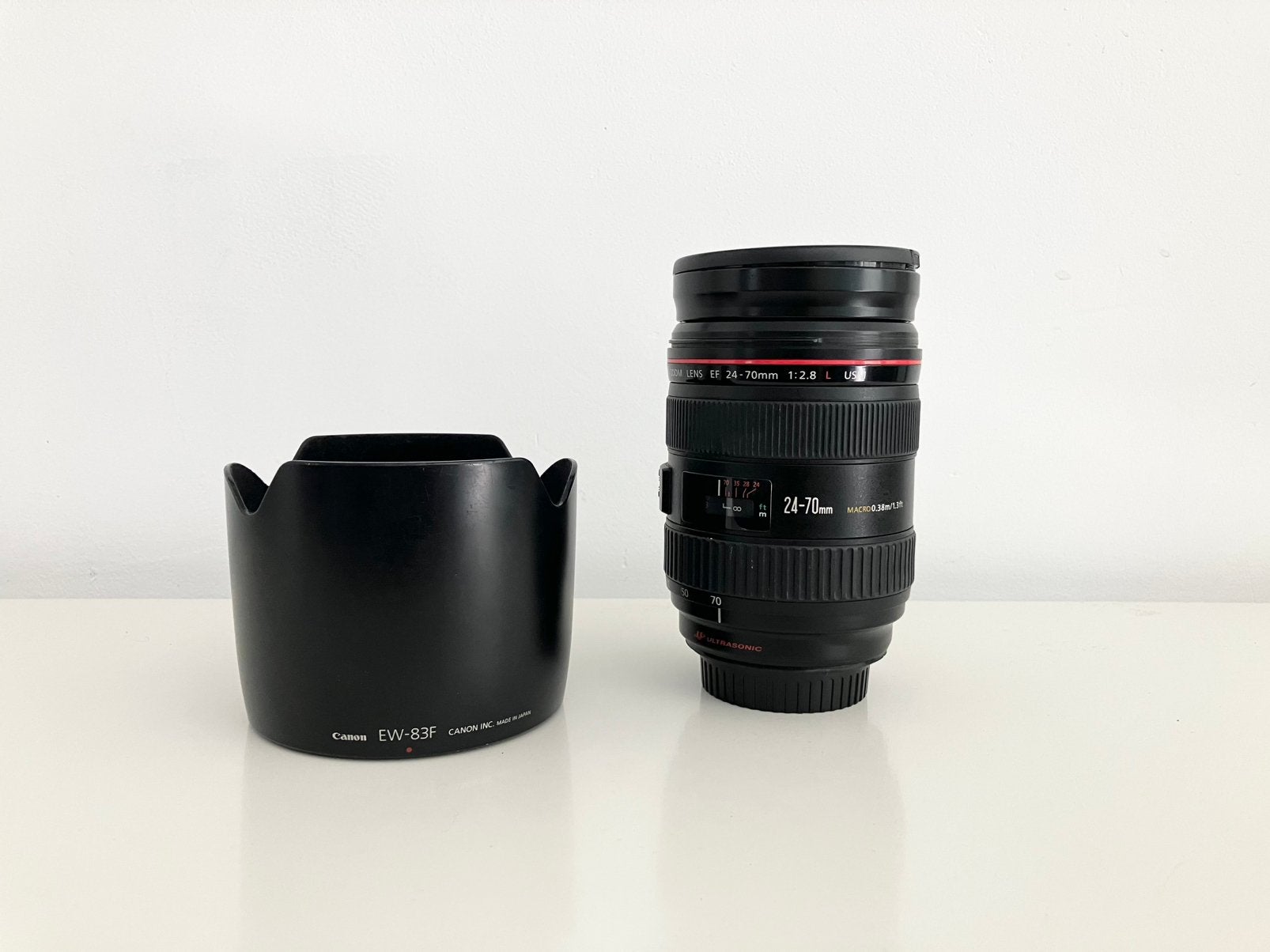 Canon EF 24-70mm 1:2.8 L USM, Audio, Tv en Foto, Canon, Standaardlens, Niet werkend, Canon EF