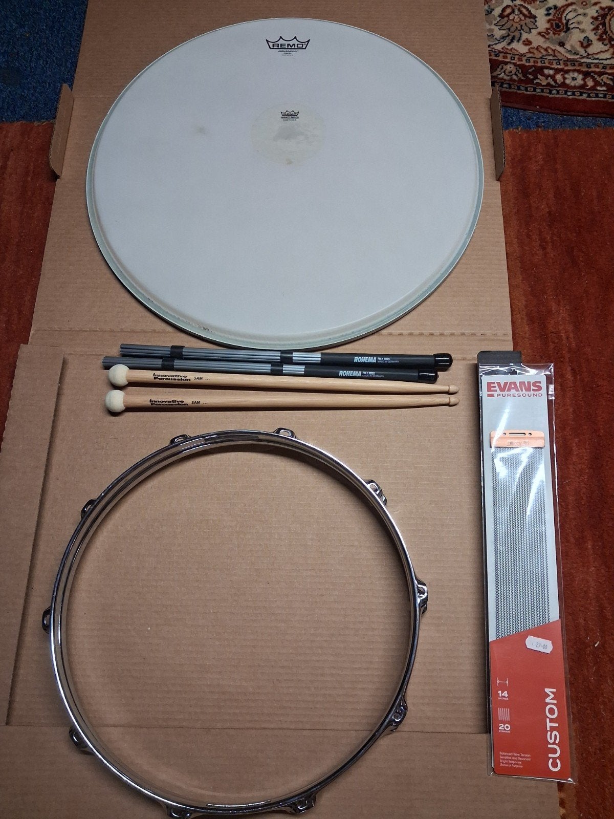 Drumspullen, Muziek en Instrumenten, Ophalen of Verzenden, Gebruikt