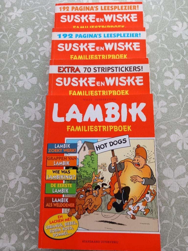 Suske en Wiske Familiestripboek 94-95-96 en 1997, Boeken, Stripverhalen, Meerdere stripboeken, Ophalen, Nieuw, Willy Vandersteen