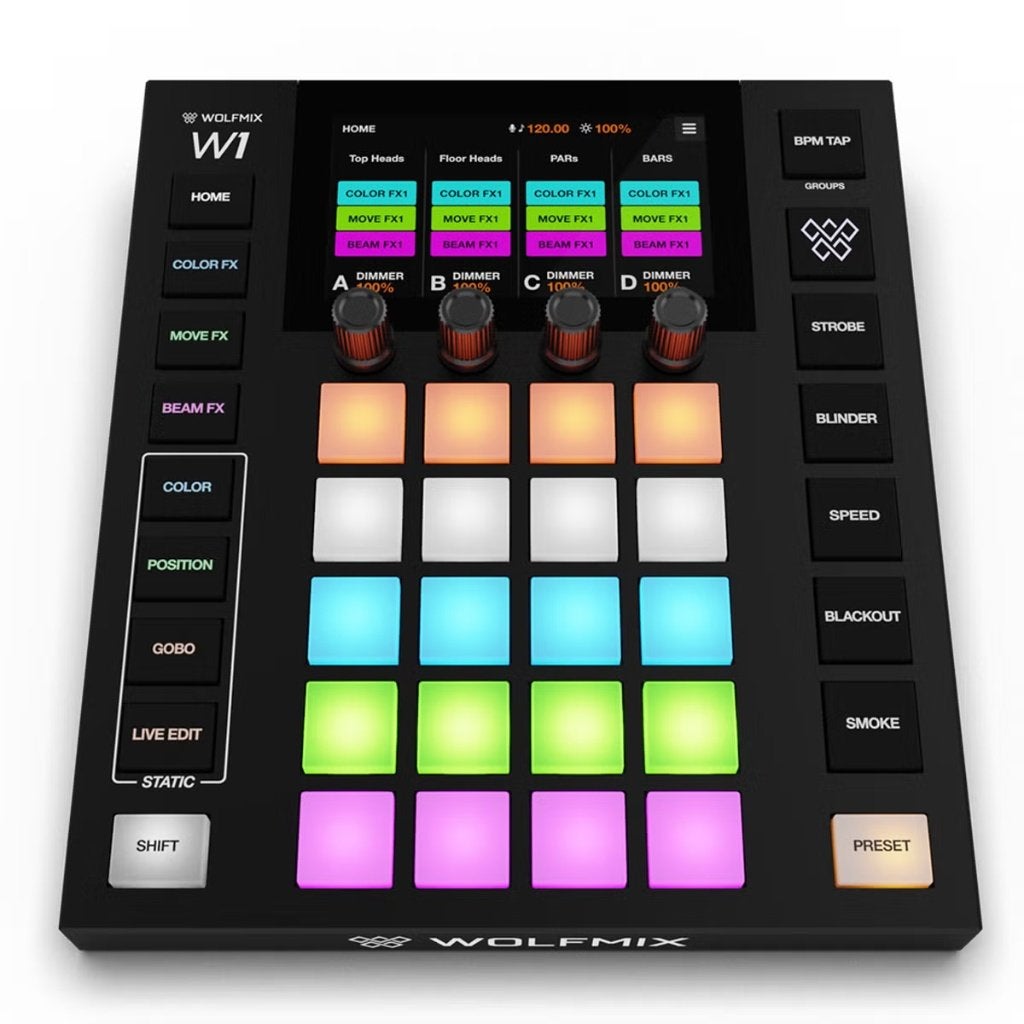 Wolfmix W1 MK3 DMX controller - nieuw in de doos + garantie, Muziek en Instrumenten, Licht en Laser, Ophalen, Nieuw, Licht