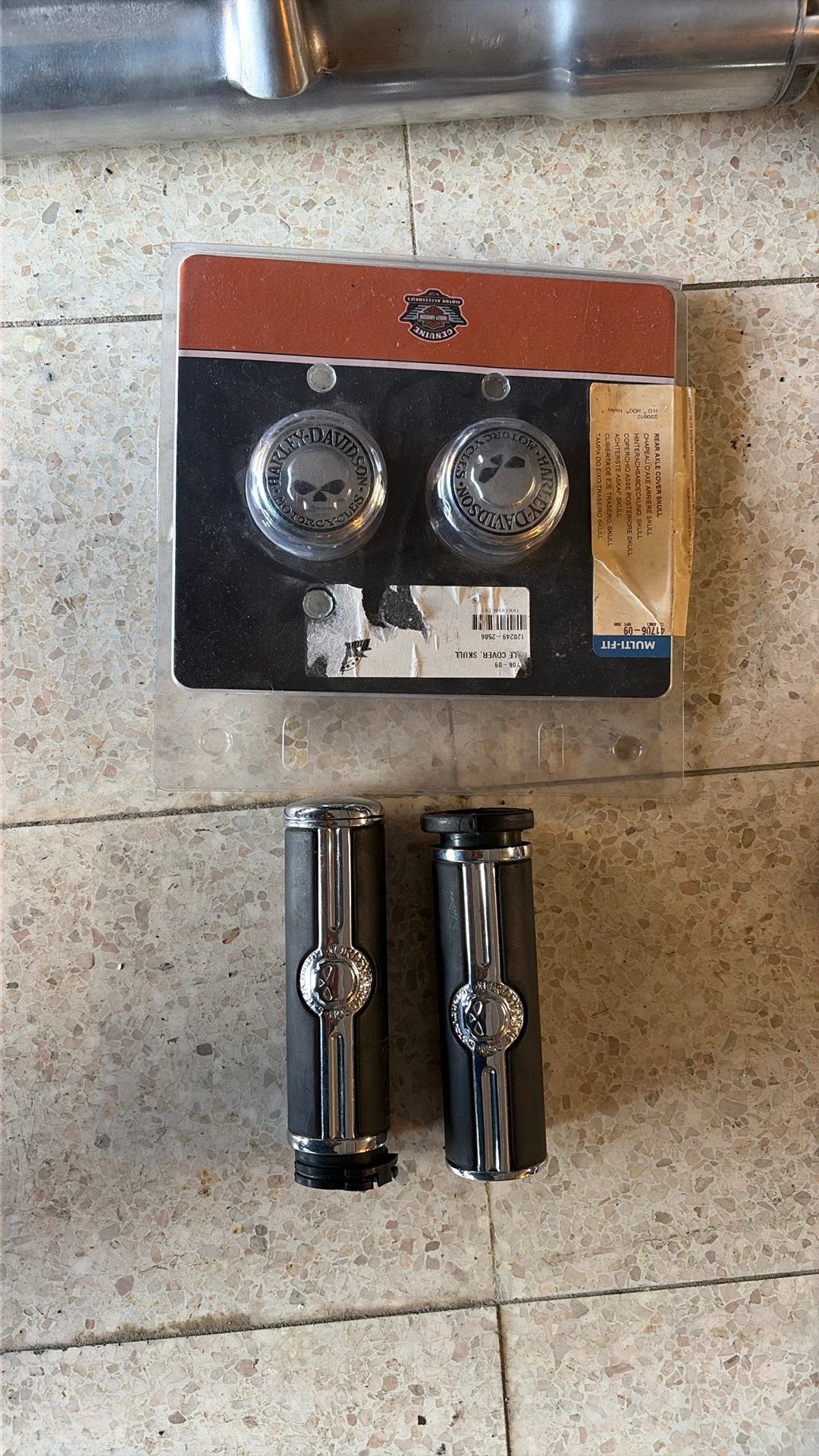 Harley davidson skull, Motoren, Ophalen of Verzenden, Gebruikt