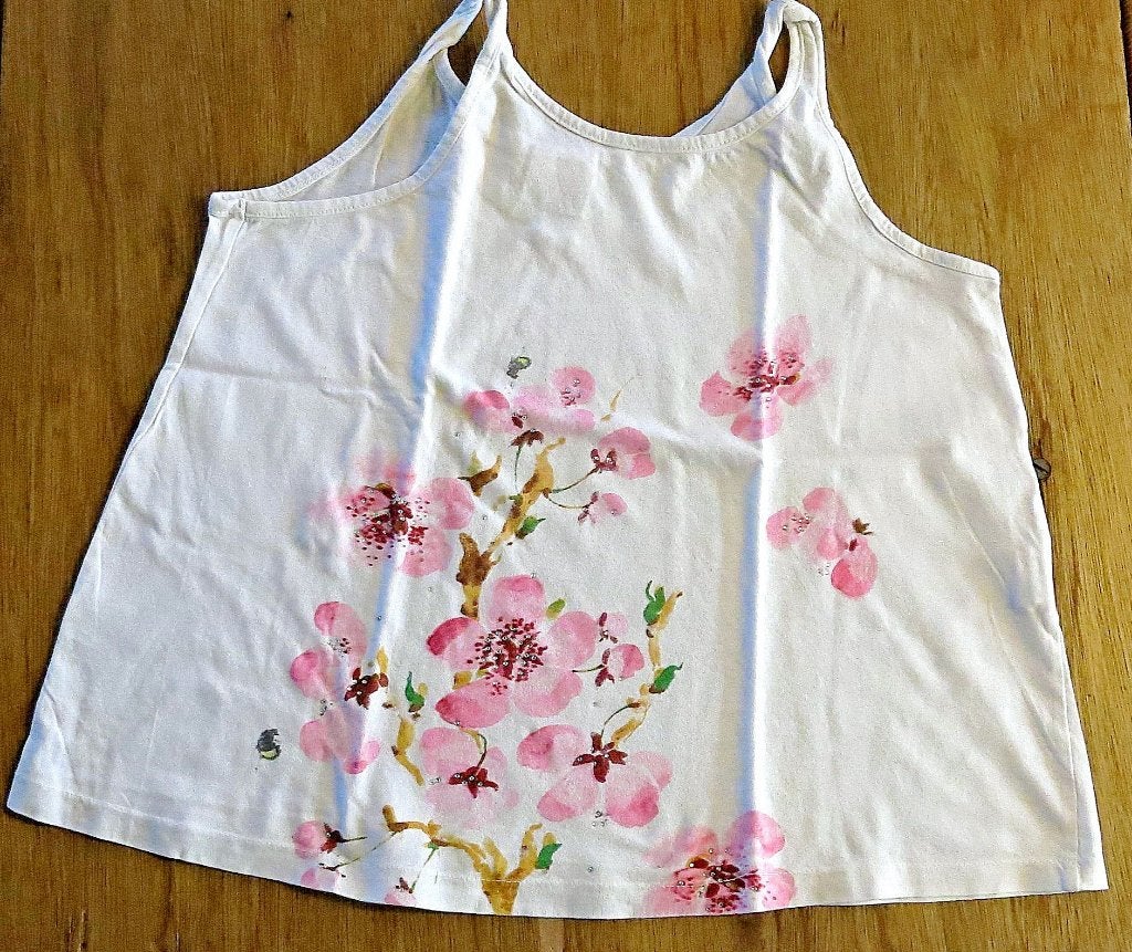 Débardeur fleuri Zara, 9-10 ans, TBE, Enlèvement ou Envoi, Autres types, Zara, Utilisé