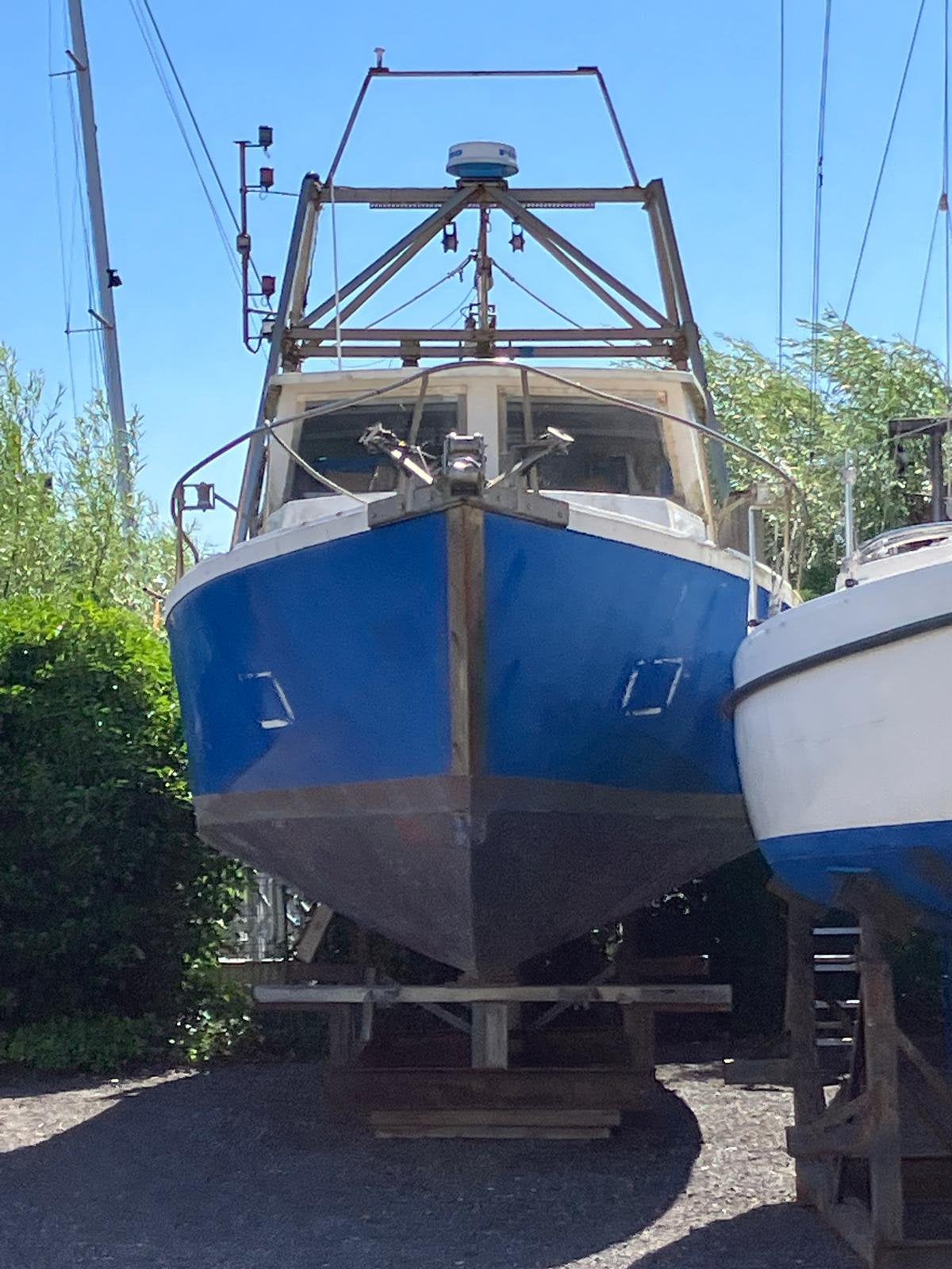 Vissersboot, Watersport en Boten, Vis- en Consoleboten, Gebruikt, Overige merken, Diesel, Ophalen