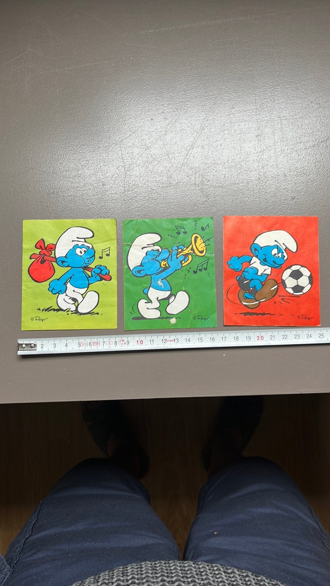 Smurfen stickers (3), Ophalen of Verzenden, Zo goed als nieuw