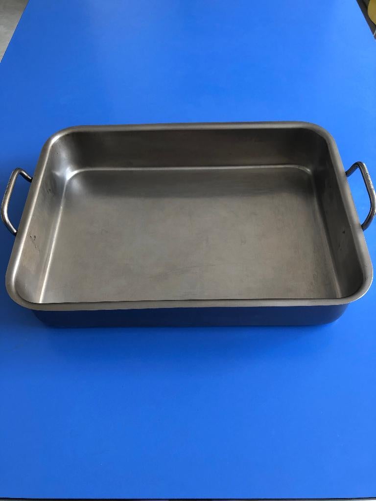 Braadslede uit Inox 18/10 zeer goede kwaliteit, Ophalen, Gebruikt, Inox