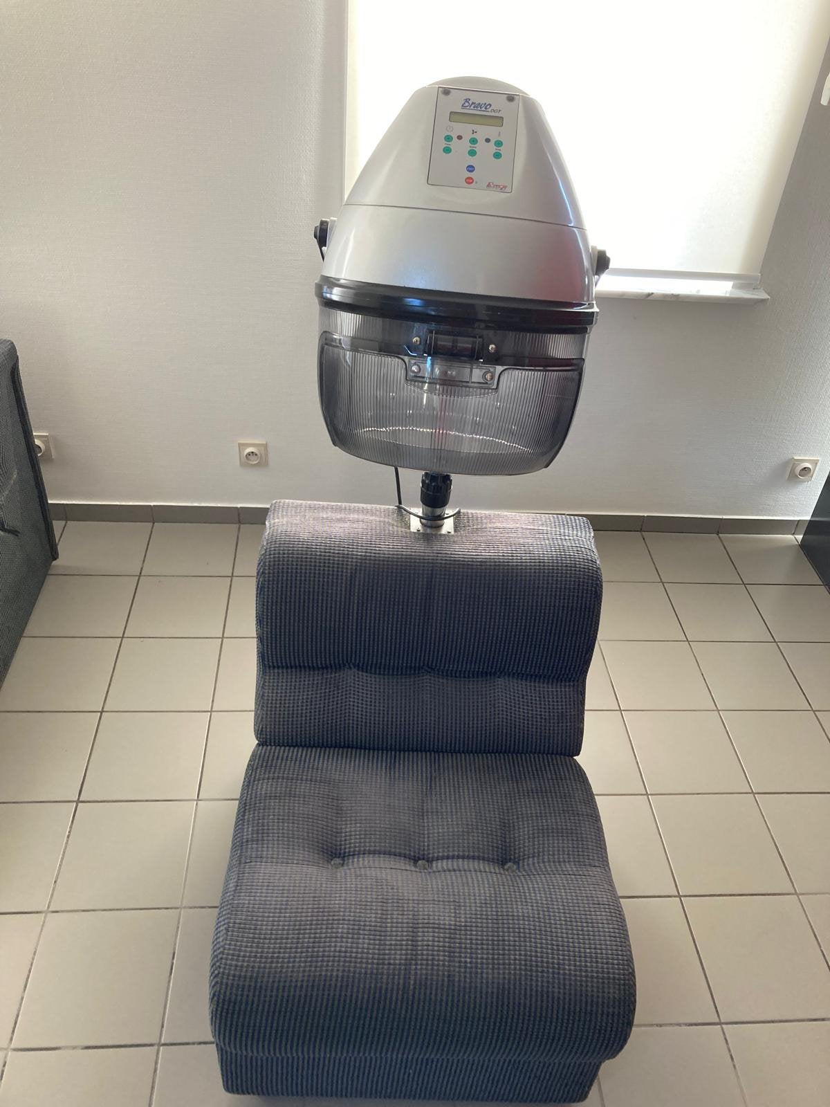 2 wachtzetels+prof. digitale drogers)kapsalon inrichting, Ophalen, Gebruikt, Overige typen