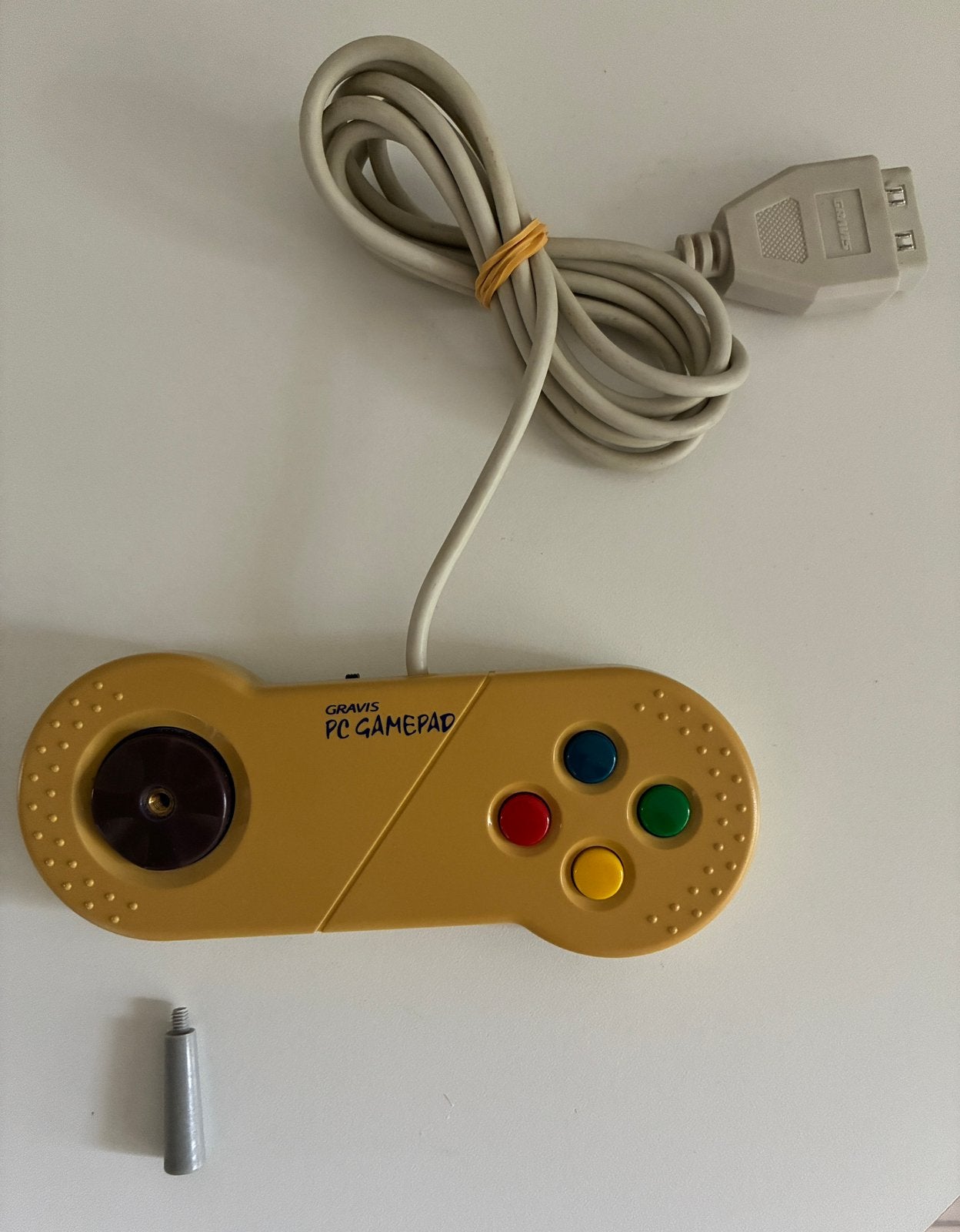 Gravis PC Gamepad - Vintage PC Controller, Games en Spelcomputers, Spelcomputers | Nintendo Consoles | Accessoires, Zo goed als nieuw