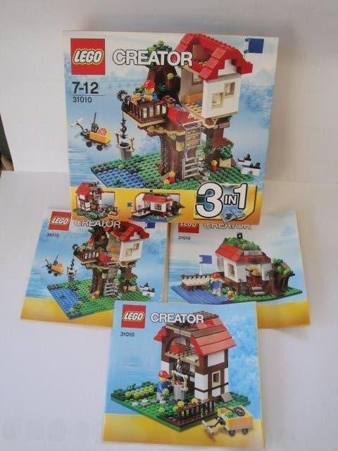 LEGO CREATOR 31010 compleet met doos en instructies, Lego, Ophalen of Verzenden, Zo goed als nieuw, Compleet