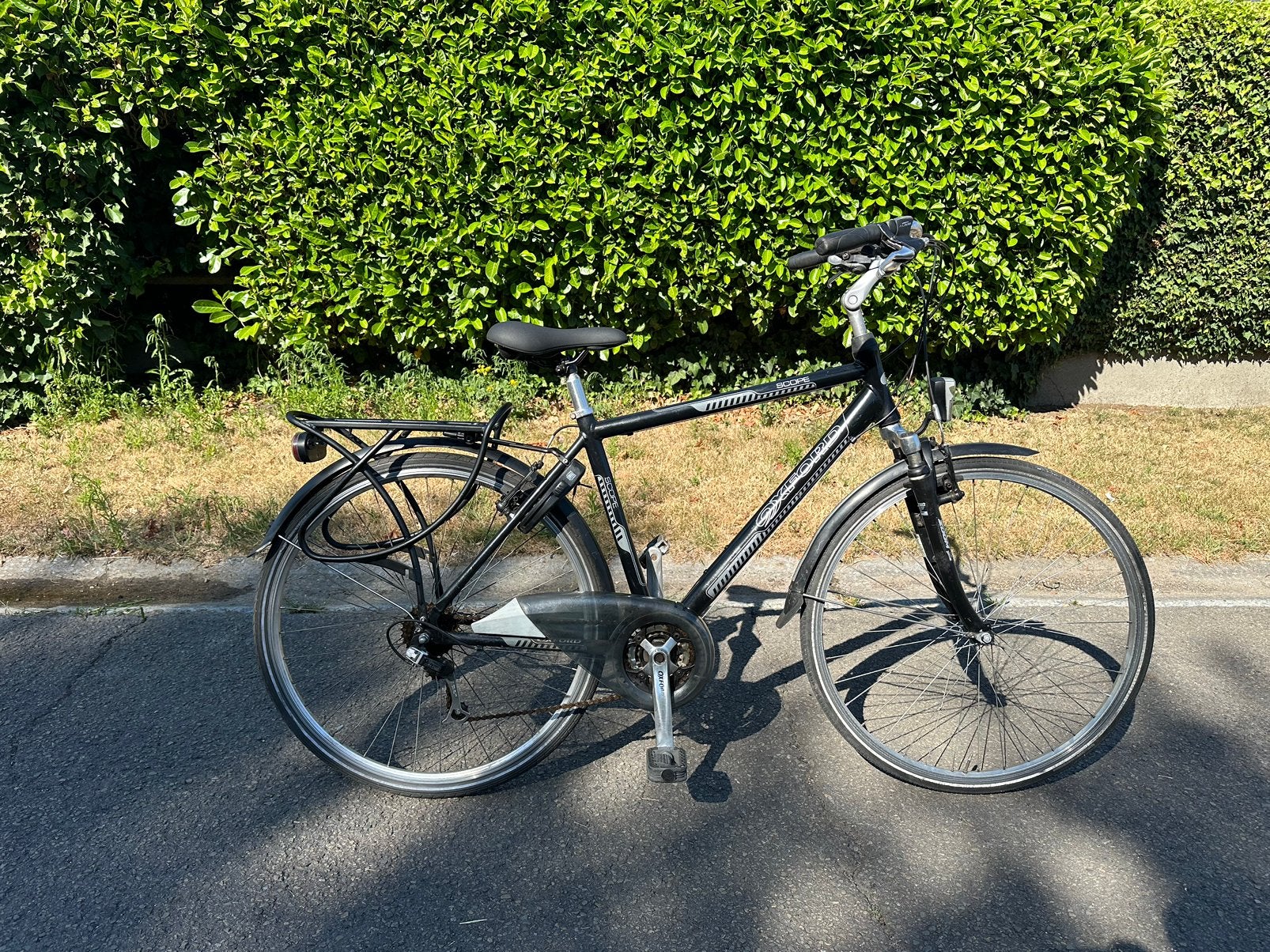 Herenfiets Oxford, Fietsen en Brommers, Gebruikt, Velgrem, Versnellingen, 53 tot 57 cm
