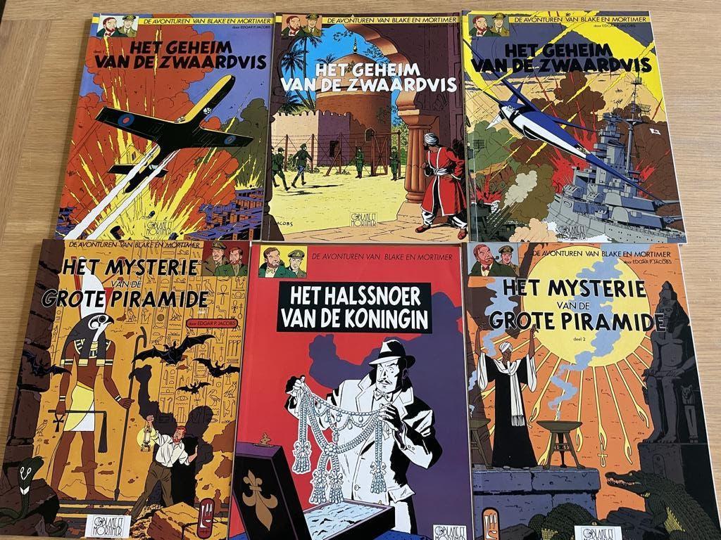 strips De avonturen van Blake en Mortimer, Plusieurs BD, Enlèvement, Utilisé, Edgar P. Jacobs