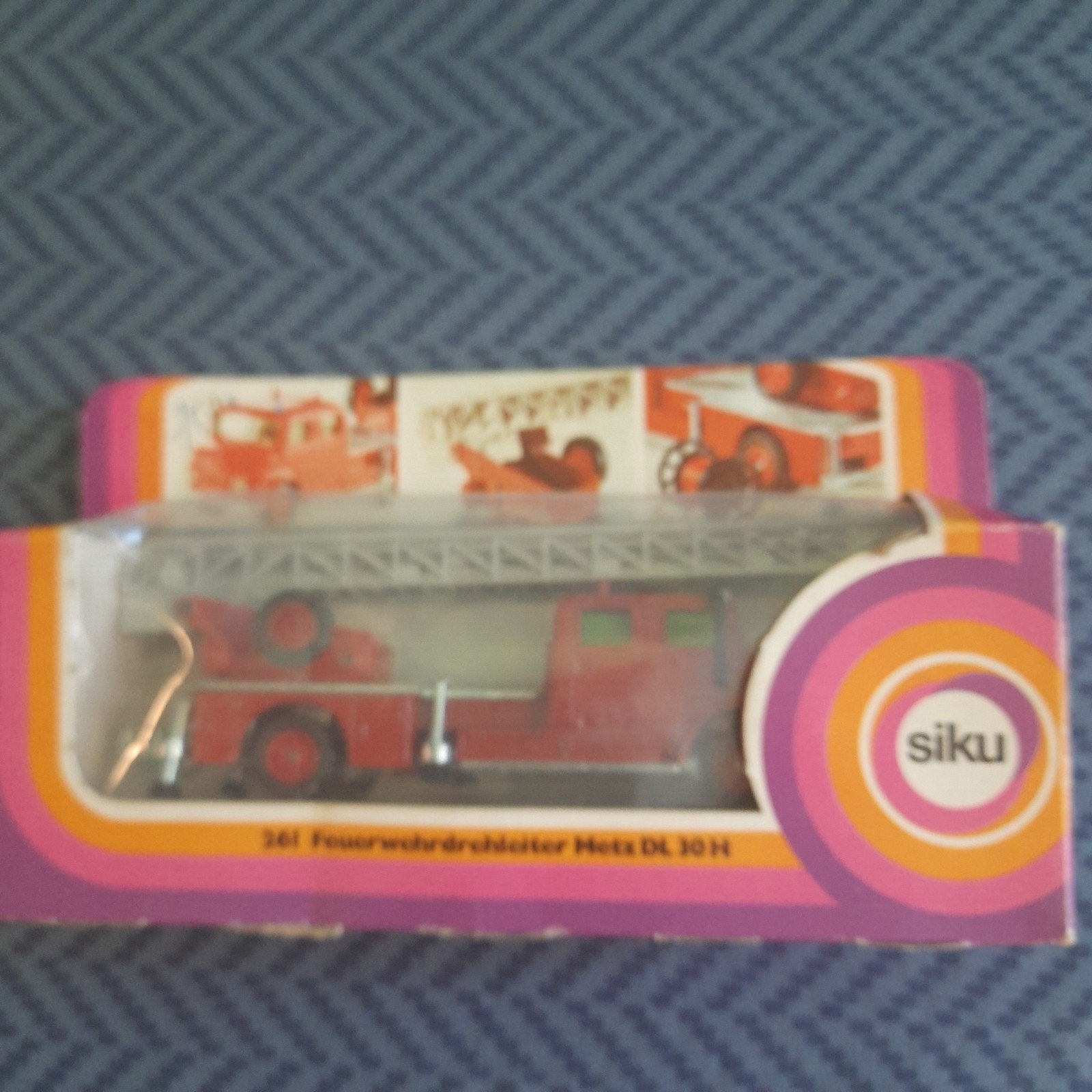 SIKU*nr.261/235*MERCEDES BRANDWEER+DRAAILADDER METZ*VINTAGE*, Ophalen, Nieuw, Overige typen, SIKU