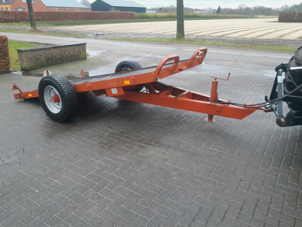 Zware Hydraulische Oprijkar 3,5Ton, Doe-het-zelf en Bouw, Transportwagens, Ophalen, Gebruikt, Transportkar