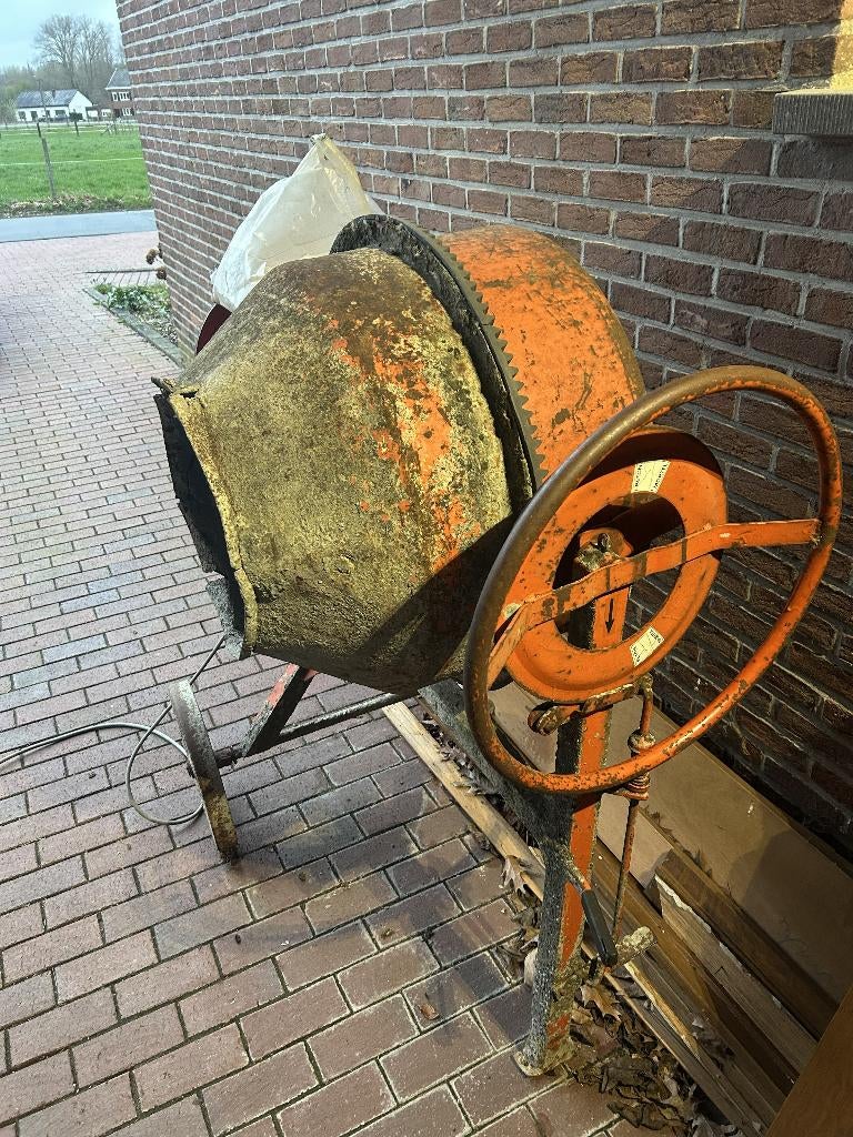 Betonmolen, Doe-het-zelf en Bouw, Ophalen, Gebruikt