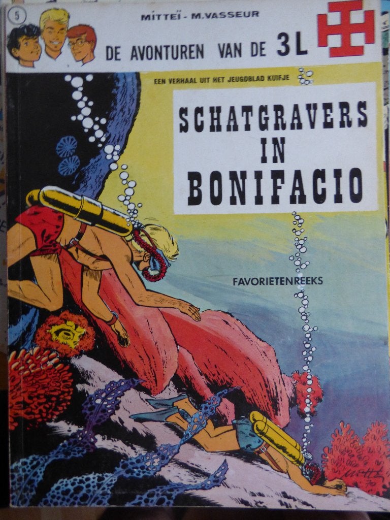 de avonturen van de 3 L , schatgravers in bonifacio, Ophalen of Verzenden
