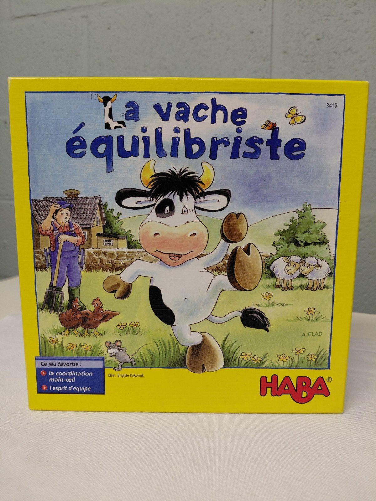 Jeu de société HABA - La vache équilibriste (Dès 4 ans), Enlèvement ou Envoi