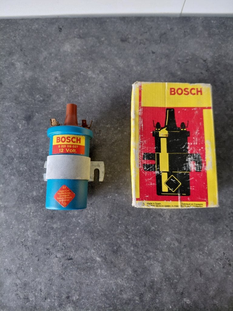 NOS Bosch Blue Super Bobine 12v (Spain) VW Kever T1 Oldtimer, Ophalen of Verzenden, Nieuw, Alfa Romeo