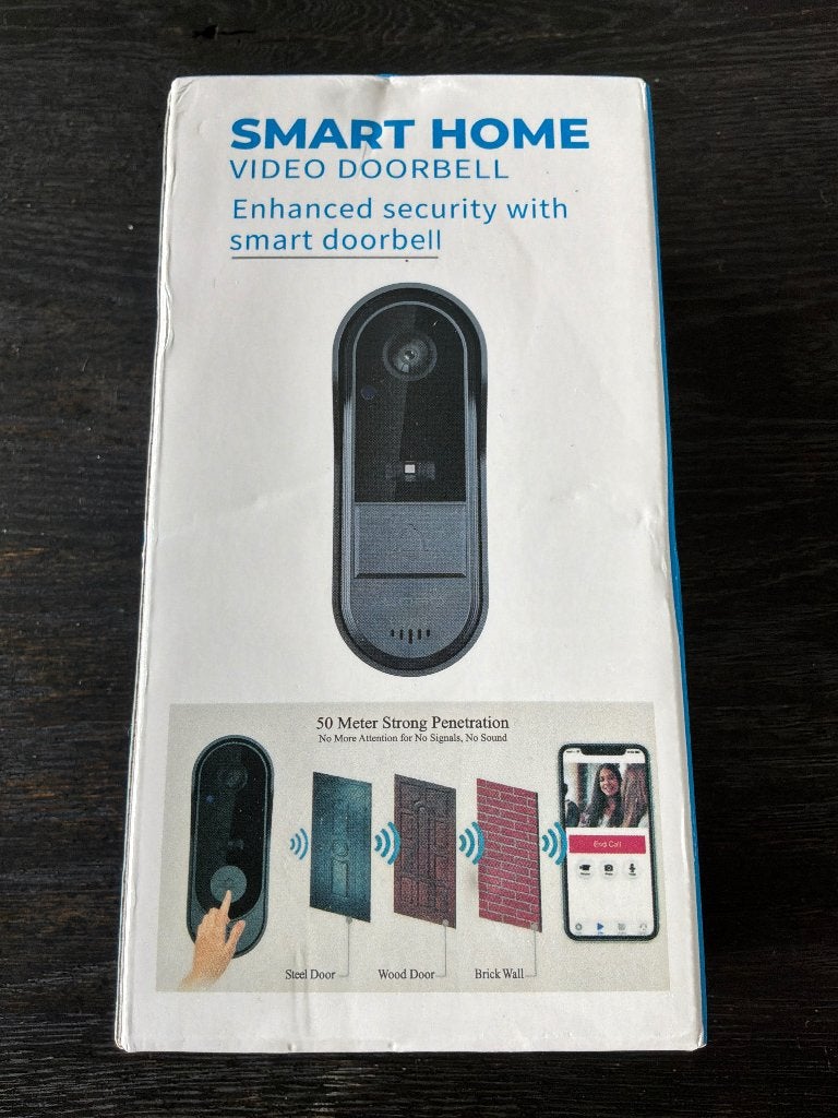 Video deurbel, Ophalen of Verzenden, Bewegingsdetectiesensor, Nieuw, Draadloos