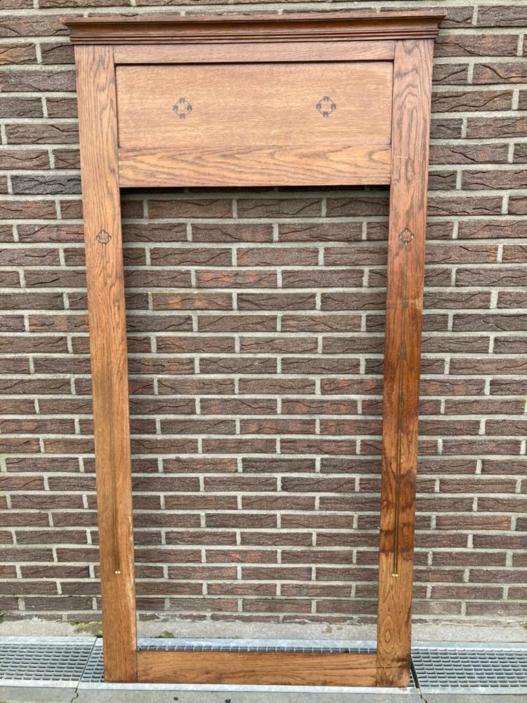 Eiken vintage lijst, Antiek en Kunst, Ophalen