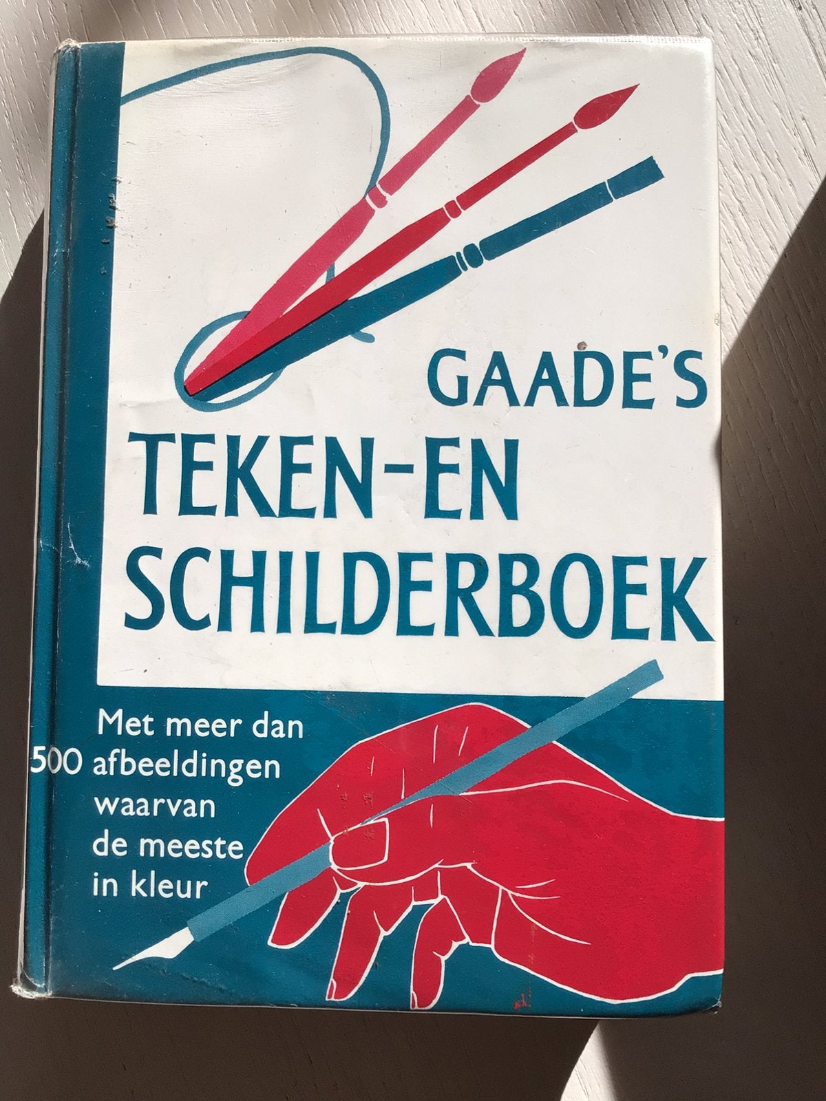 Gaades teken en schilderboek, Antiquités & Art, Enlèvement ou Envoi