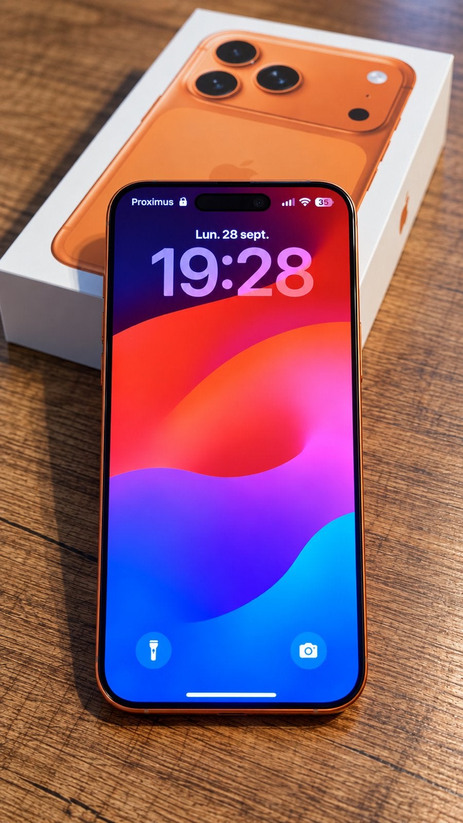 Te koop! iPhone 17 pro maximaal 512 GB! Met schermbeschermer, Ophalen, Zo goed als nieuw, IPhone 17 Pro