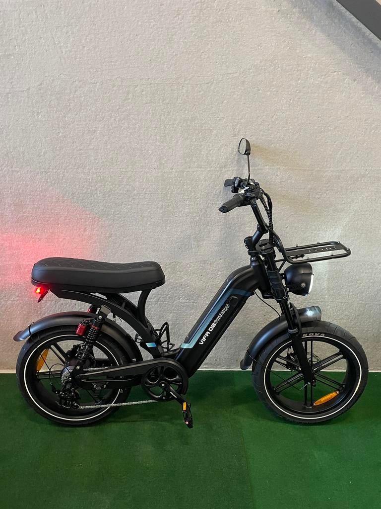 Nieuwe Ouxi Q8 elektrische damesfiets met brede banden, Fietsen en Brommers, Ophalen, Nieuw, Schijfrem, Versnellingen
