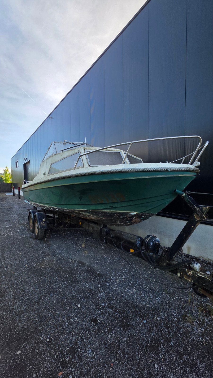 bateau à donner, Ophalen