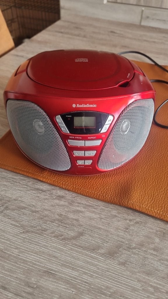 Draagbare radio met cd speler, Ophalen, Gebruikt, Radio, Met cd-speler