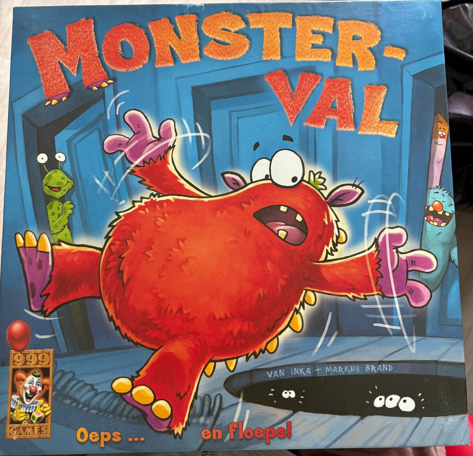 Monsterval 999 games, Ophalen, Zo goed als nieuw