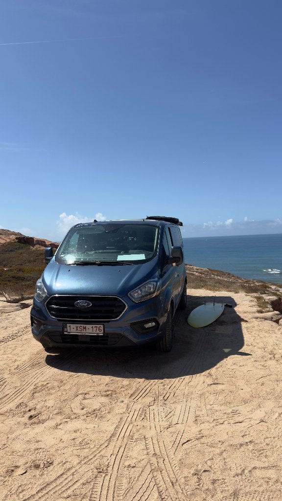 Ford Transit Custom Stealth Surf campervan, Stof, Blauw, Diesel, 5 deurs