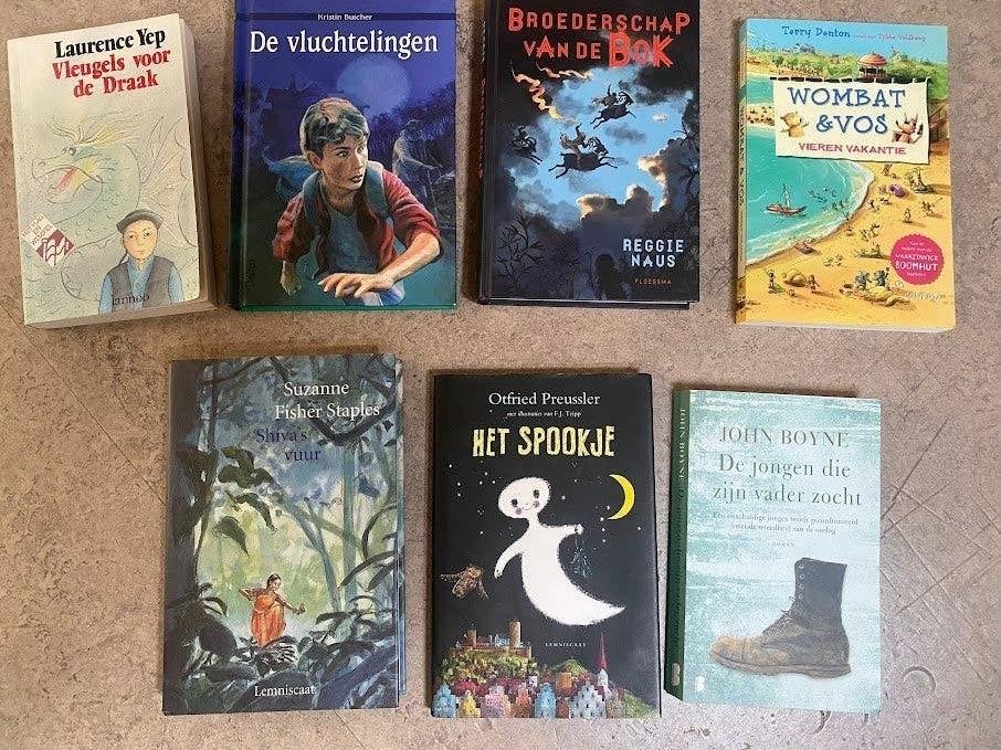 Jeugdboeken o.a. Wombat & Vos, Broederschap van de Bok...., Ophalen of Verzenden