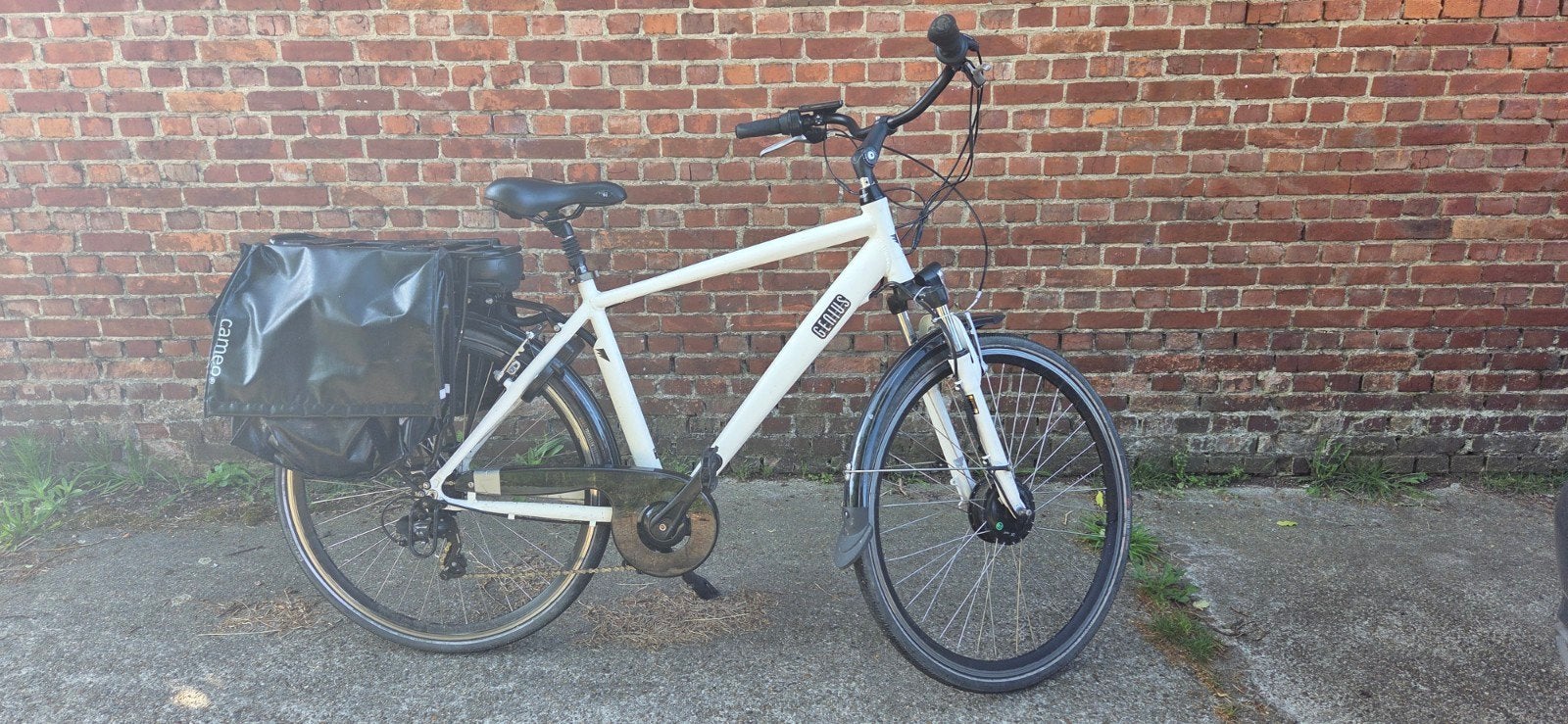 Genius elektrische fiets, Enlèvement, Utilisé, 30 à 50 km par batterie