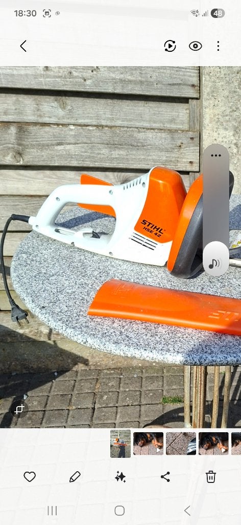 Stihl heggenschaar she 42, Ophalen, Zo goed als nieuw, Elektrisch, Stihl