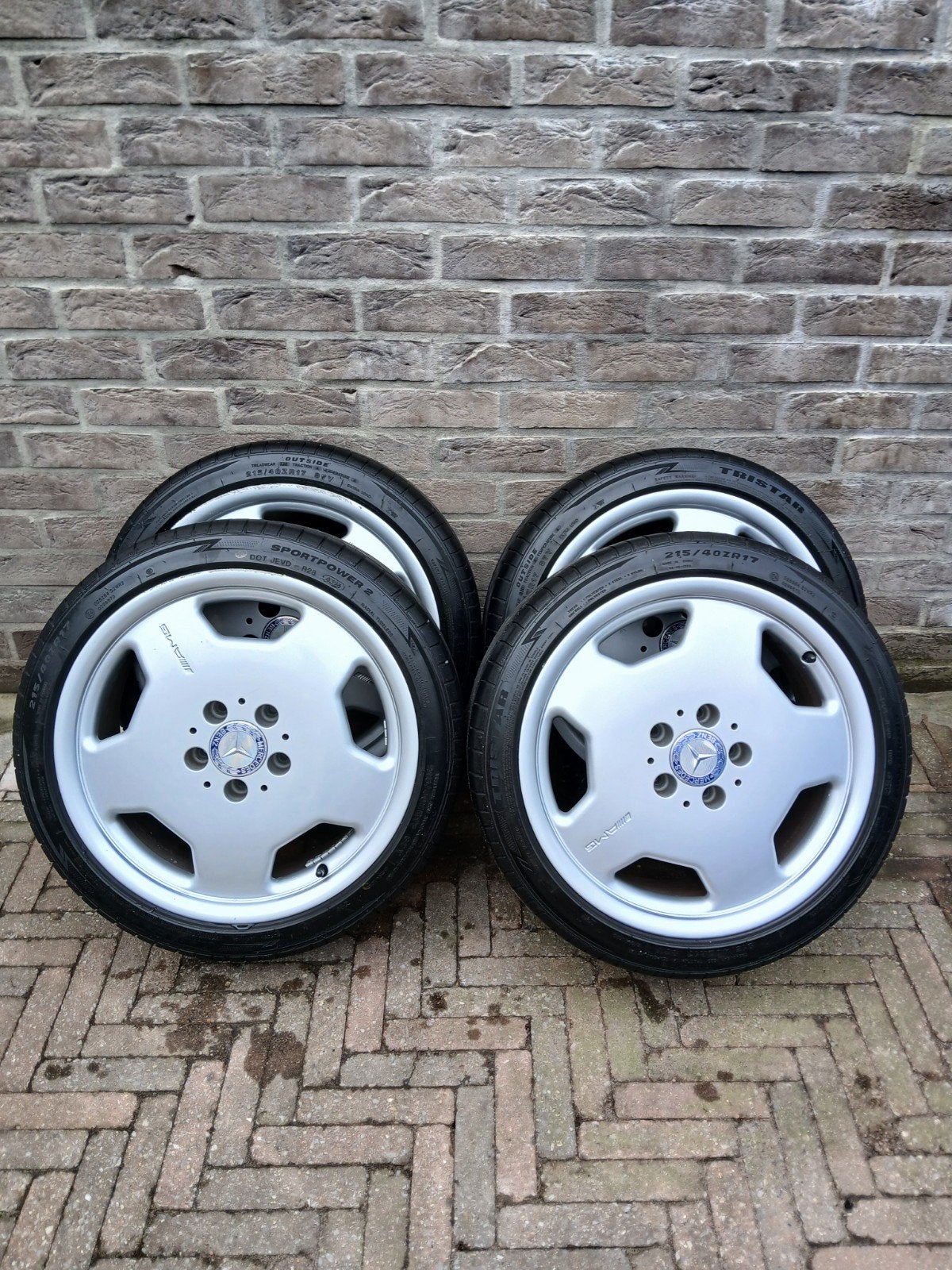 Jantes Amg 17 pouces, Autos : Pièces & Accessoires, Enlèvement, 17 pouces, Pneu(s)