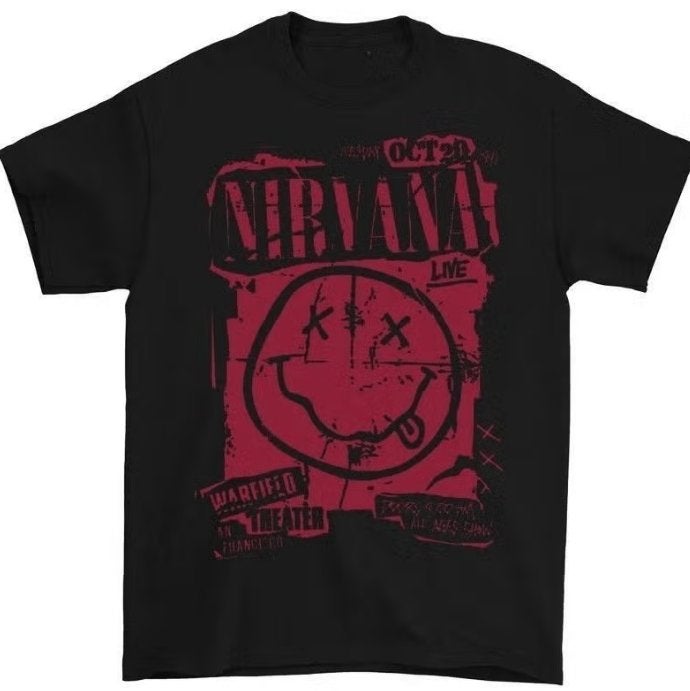 Band T-shirt Nirvana - Warfield Theater, Ophalen of Verzenden, Nieuw, Maat 46 (S) of kleiner