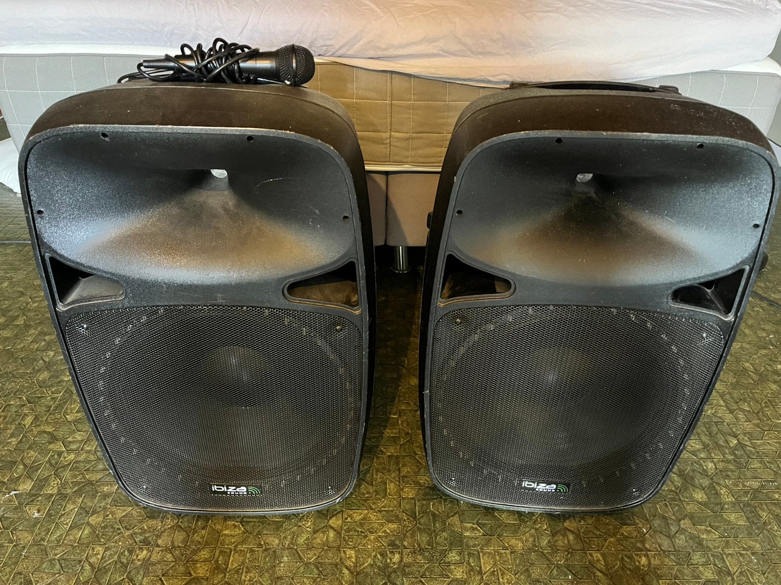 Ibiza sound pkg15a-set, Bluetooth, Ophalen, Gebruikt